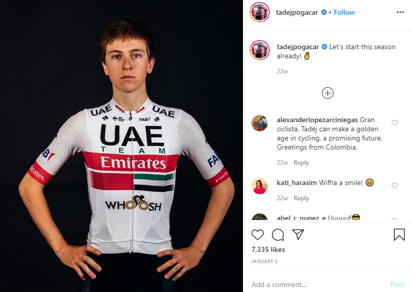  UAE Team Emirates Andalkan Pembalap Sepeda Debutan di Tour de France 2020