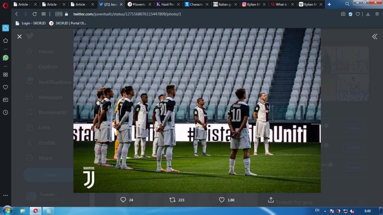 Jelang Final Coppa Italia, Pemilik Saham Juventus asal Indonesia Unggah Info Menarik