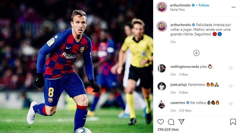 Juve Sepakati Transfer Arthur Melo dengan Barcelona