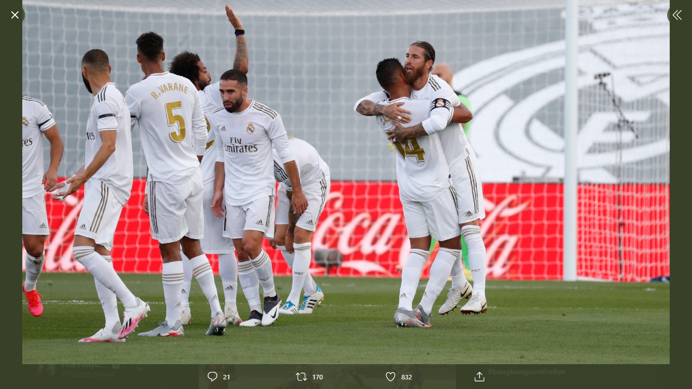 Tumbal Kemenangan Real Madrid: 4 Pemain Cedera