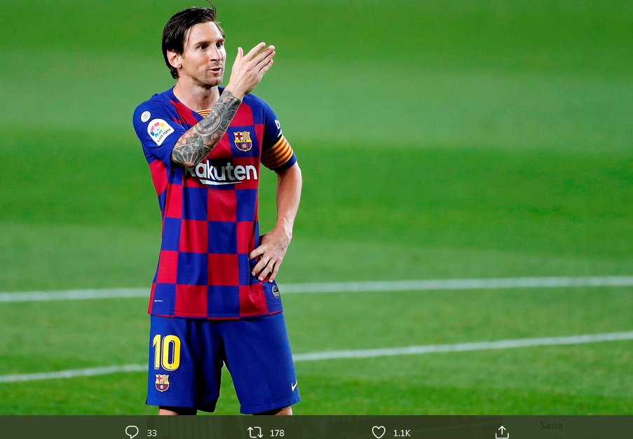 Lionel Messi Sudah Pilih Pengganti Quique Setien