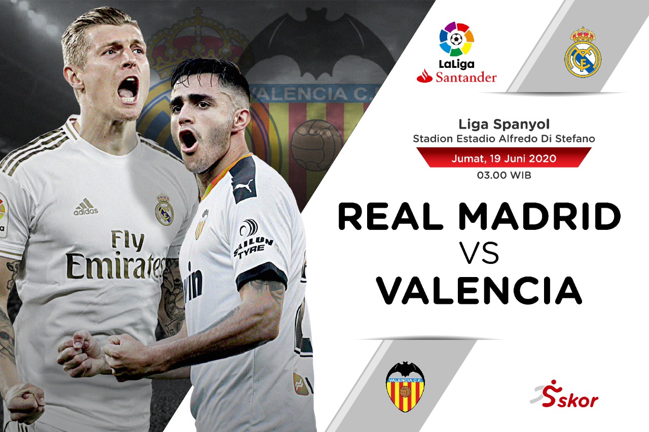 Prediksi Liga Spanyol : Real Madrid vs Valencia
