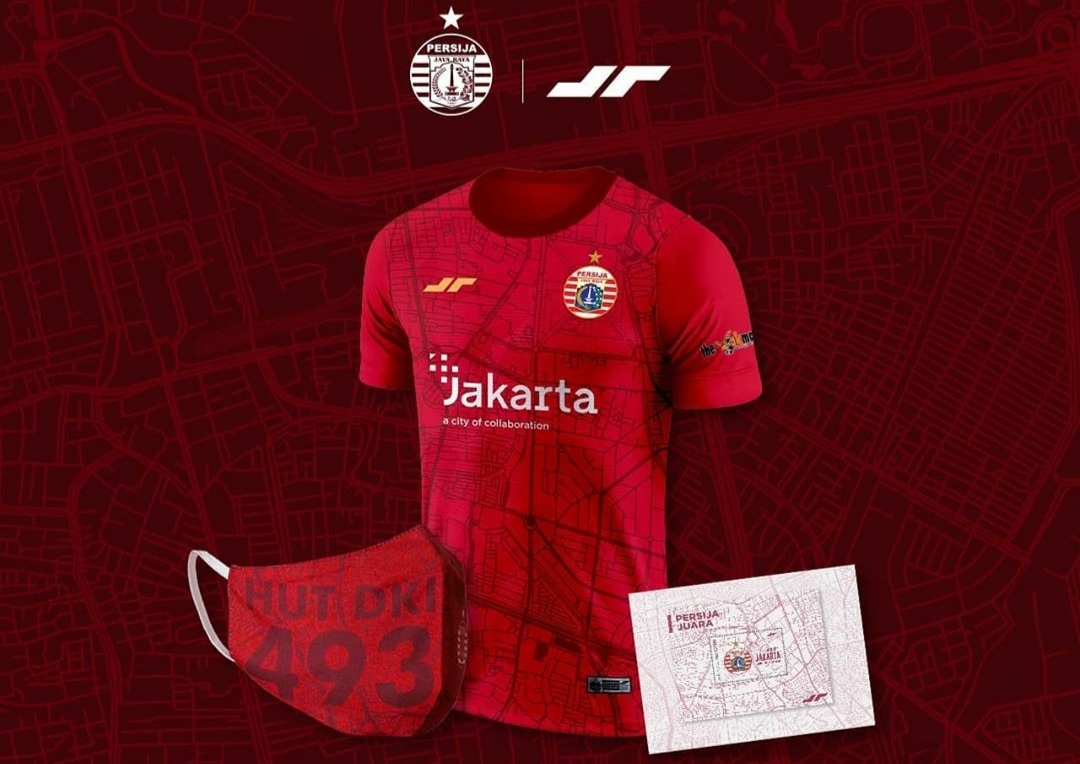 Persija Jakarta Luncurkan Jersey Limited Edition pada HUT Jakarta