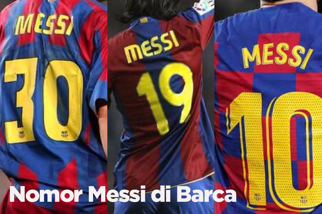 Nomor Kostum Lionel Messi di Barcelona, Bikin Ronaldinho Minder