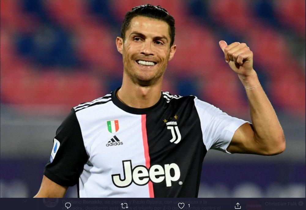 Cristiano Ronaldo Tetap Milik Juventus hingga 2022