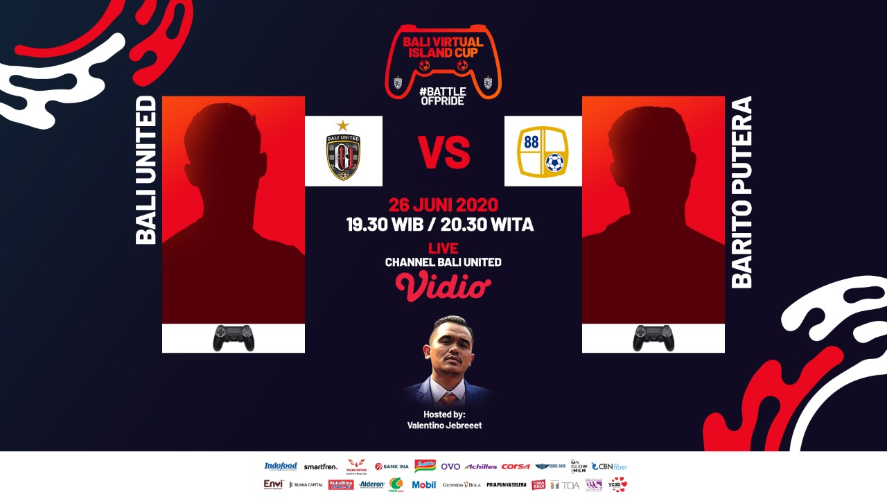 Bali Island Virtual Cup 2020, Serdadu Tridatu Tumbangkan Barito Putera