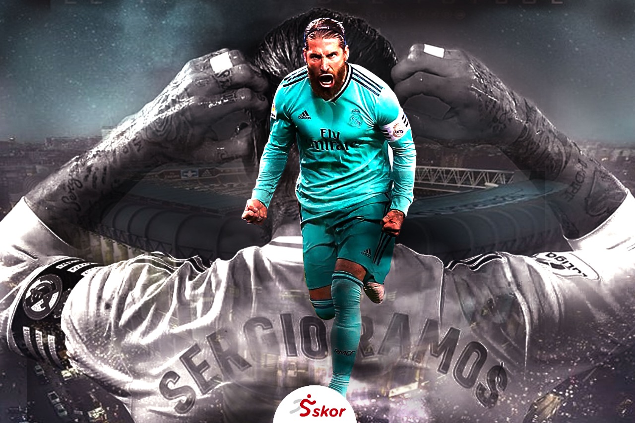 Proses Perpanjangan Kontrak Sergio Ramos di Real Madrid Masih Terkendala