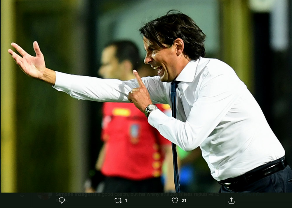 Sudah Pasti Empat Besar, Simone Inzaghi Tetap Ingin Lazio Tampil Maksimal versus Hellas Verona