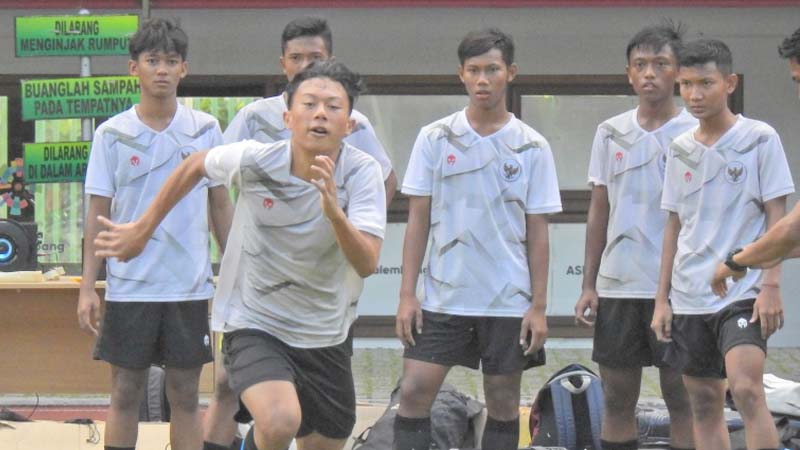 Jelang TC, Timnas Indonesia U-16 Pertimbangkan Jogging dan Bersepeda ke Stadion