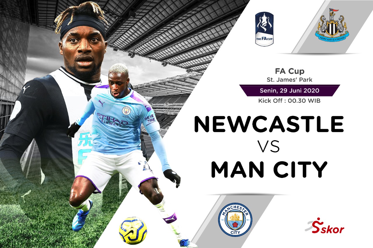 Link Live Streaming Piala FA: Newcastle United vs Manchester City