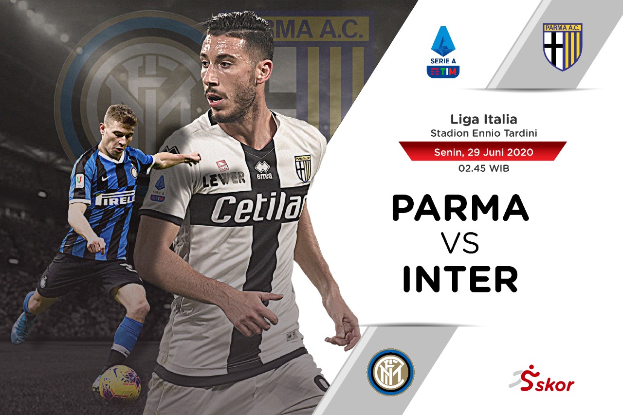 Link Live Streaming Liga Italia: Parma vs Inter Milan