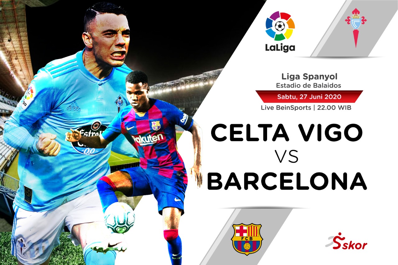 Link Live Streaming Liga Spanyol: Celta Vigo vs Barcelona