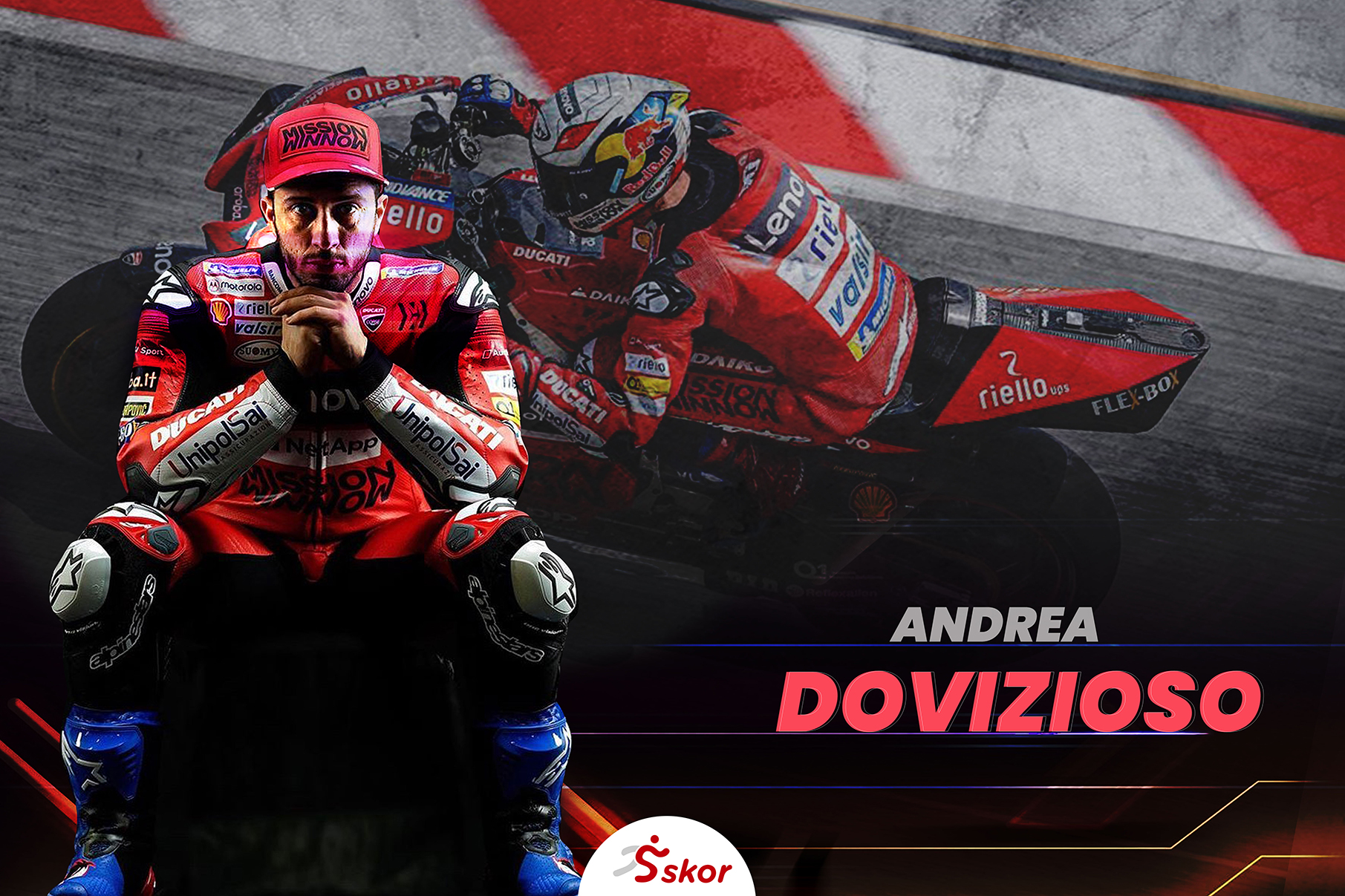 Andrea Dovizioso Ungkap Masalah yang Bikin Tak Pede Meraih Titel Musim Ini