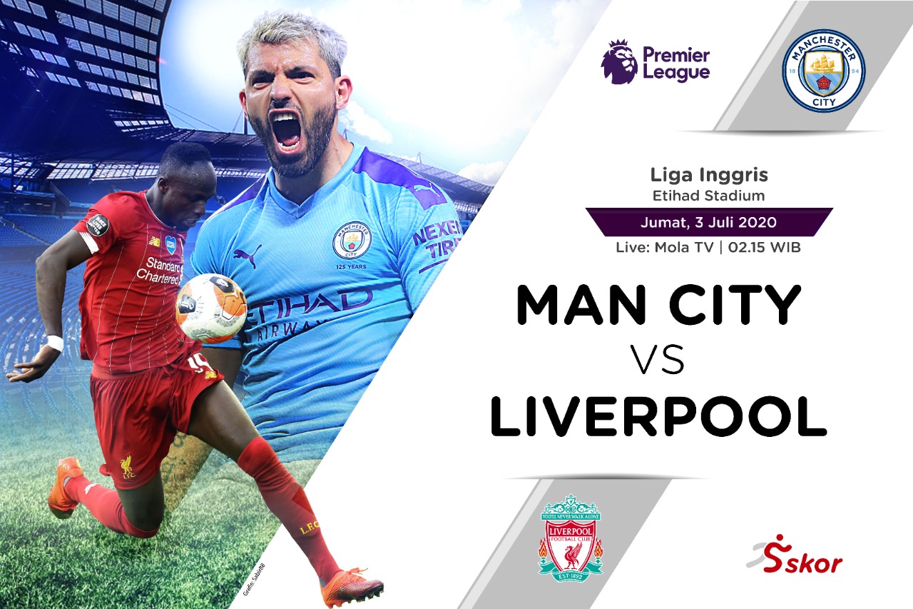 Link Live Streaming Liga Inggris: Manchester City vs Liverpool