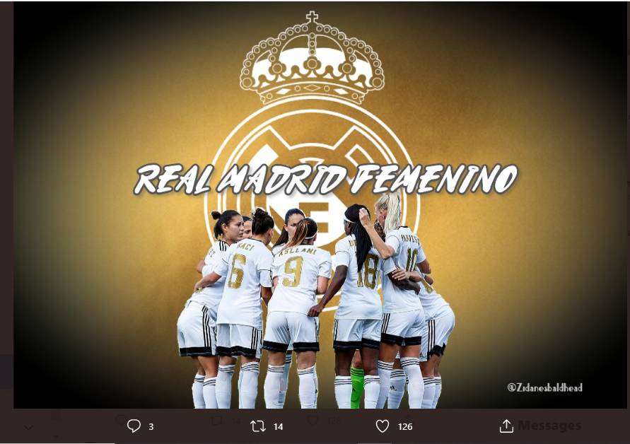 Setelah 118 Tahun, Real Madrid Punya Tim Putri Profesional 