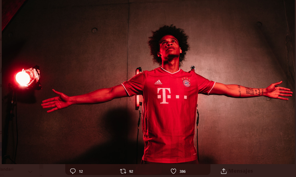 Leroy Sane Resmi Gabung Bayern Munchen