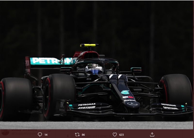 Jelang Lomba Perdana F1 2020, Valtteri Bottas Sebut Mercedes Ada di Level Berbeda