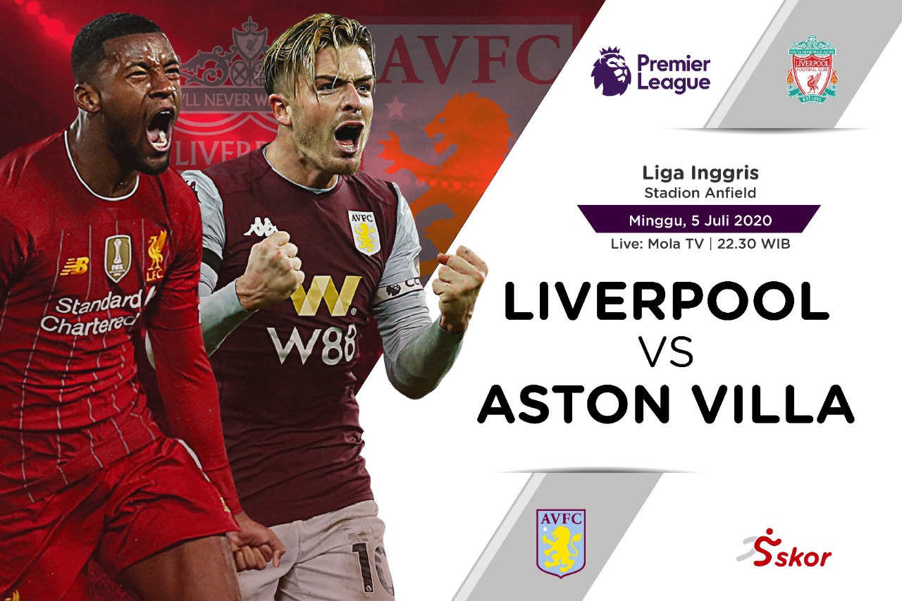 Prediksi Liga Inggris: Liverpool vs Aston Villa