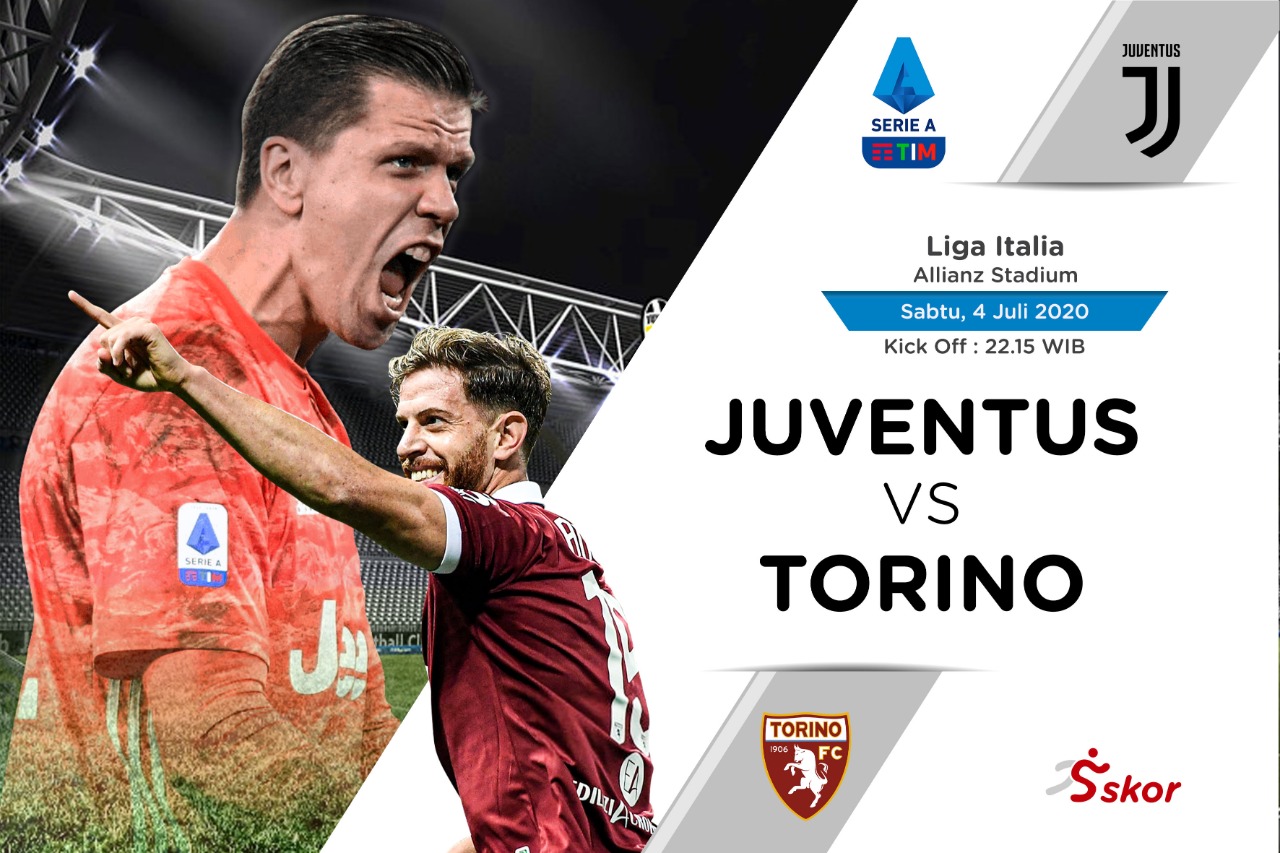 Susunan Pemain Juventus vs Torino