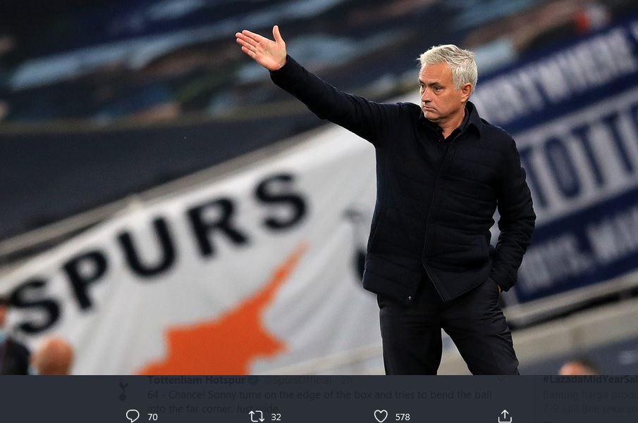 Jose Mourinho Catat Kemenangan ke-200 di Liga Inggris