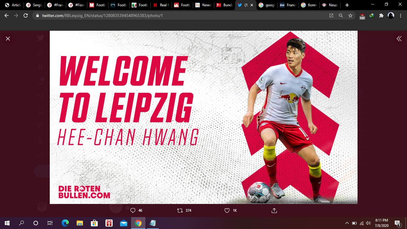 RB Leipzig Resmi Impor Pemain dari Korea Selatan