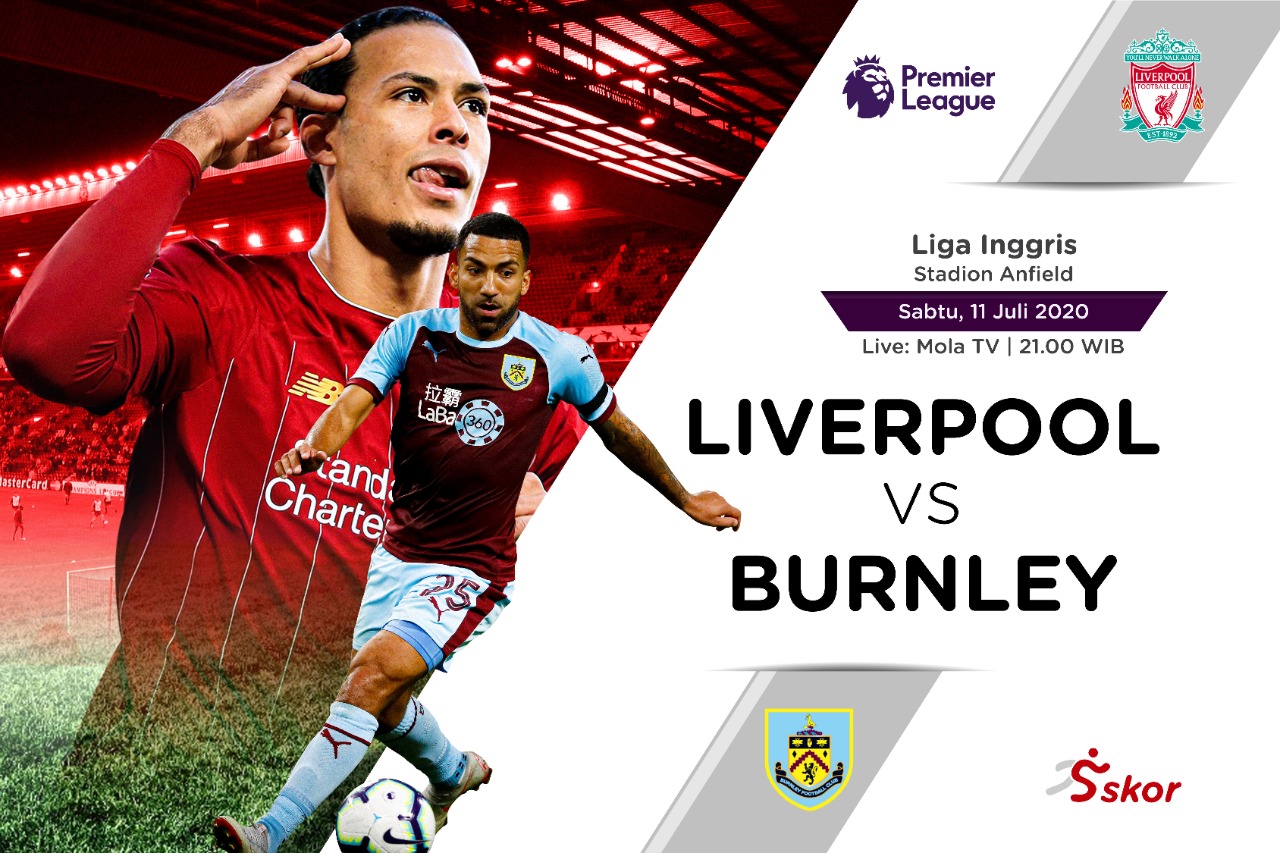 Link Live Streaming Liga Inggris: Liverpool vs Burnley