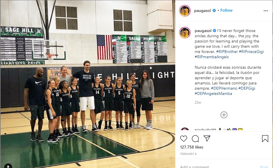 Potret Kebersamaan ''Paman Pau'' Dan 3 Anak Perempuan Mendiang Legenda NBA Kobe Bryant