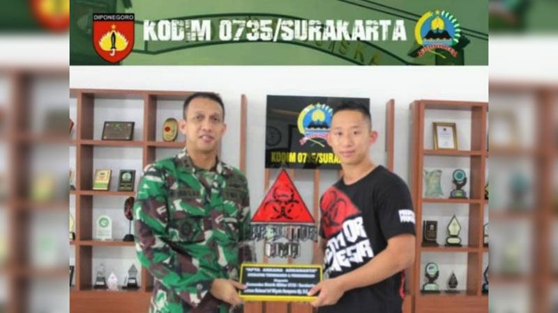Predator MMA Indonesia dan Kodim Surakarta Berkolaborasi