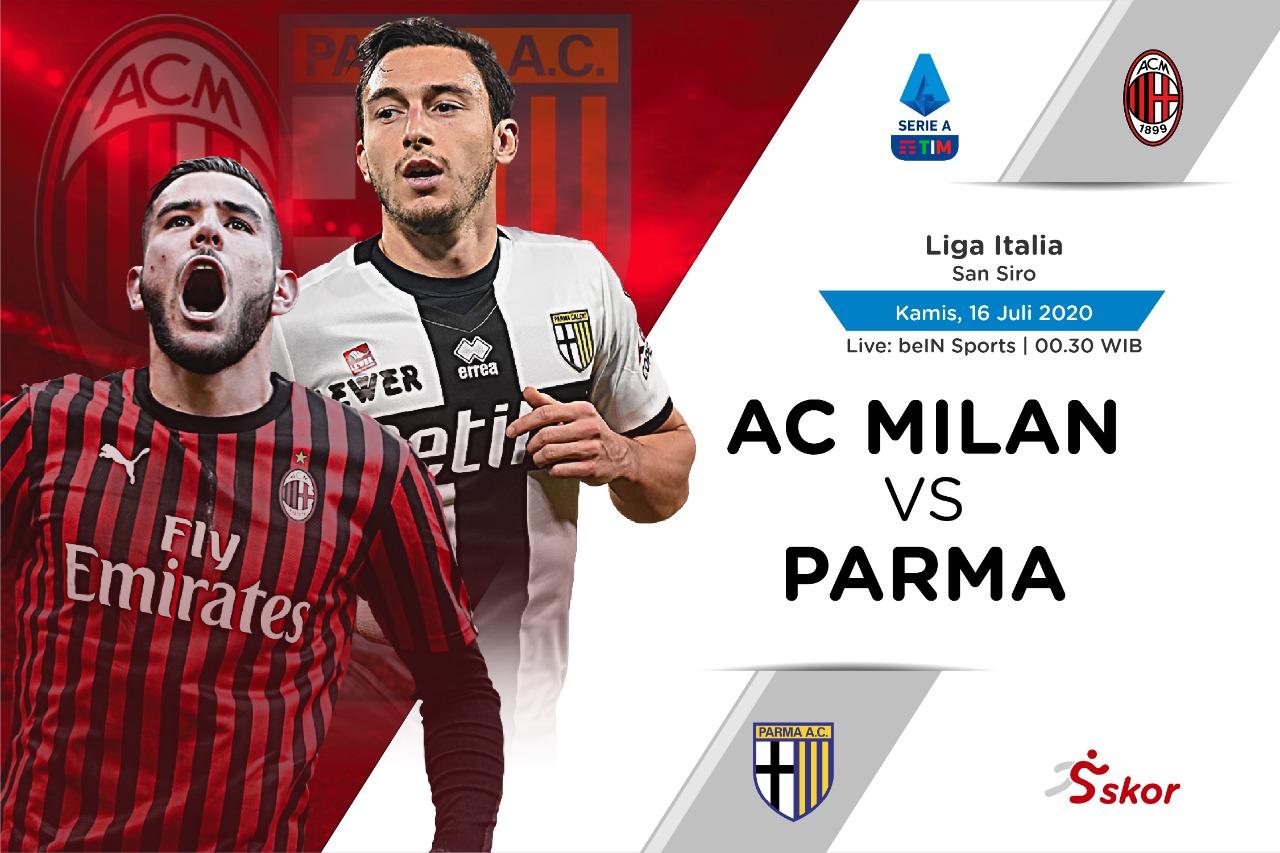 Link Live Streaming Liga Italia: AC Milan vs Parma