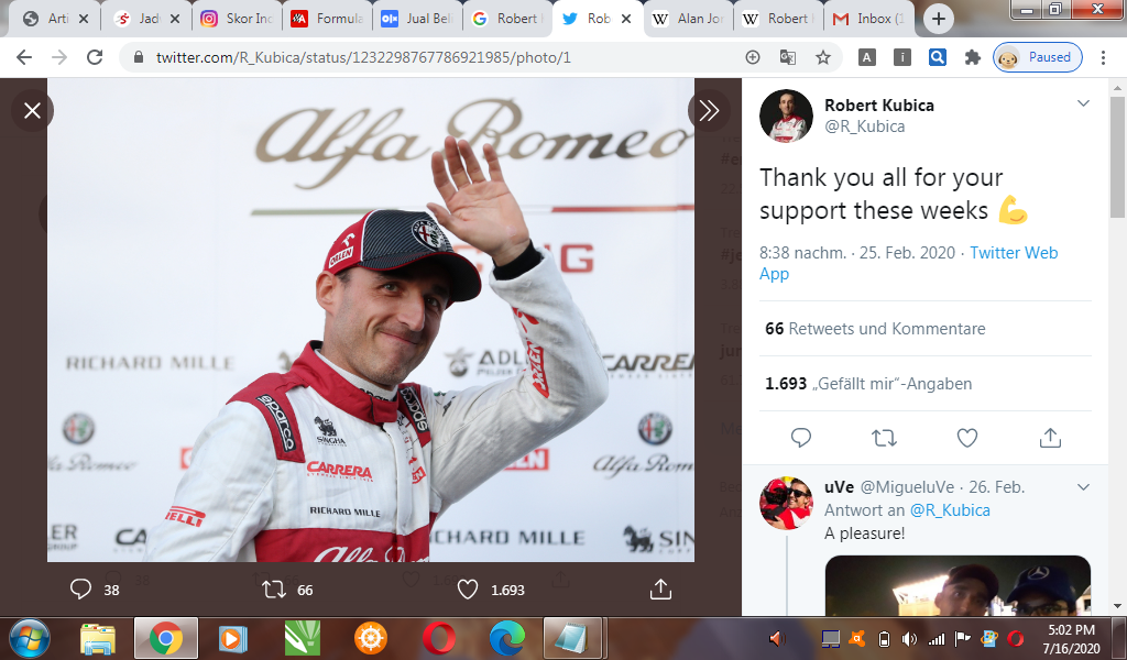 Robert Kubica, Eks Pembalap Papan Atas F1 yang Kini Jadi Rival Sean Gelael di WEC