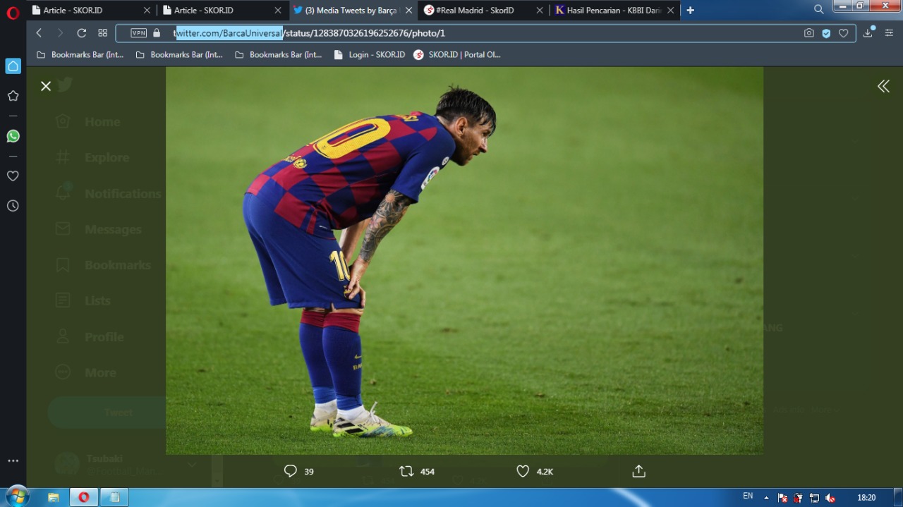 Lionel Messi Ingin Pergi dari Barcelona Secepatnya
