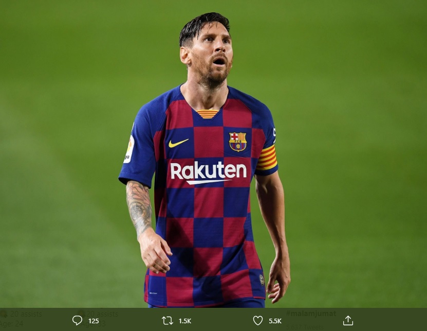 Barcelona Pilih Istirahatkan Lionel Messi saat Tandang ke Dynamo Kyiv