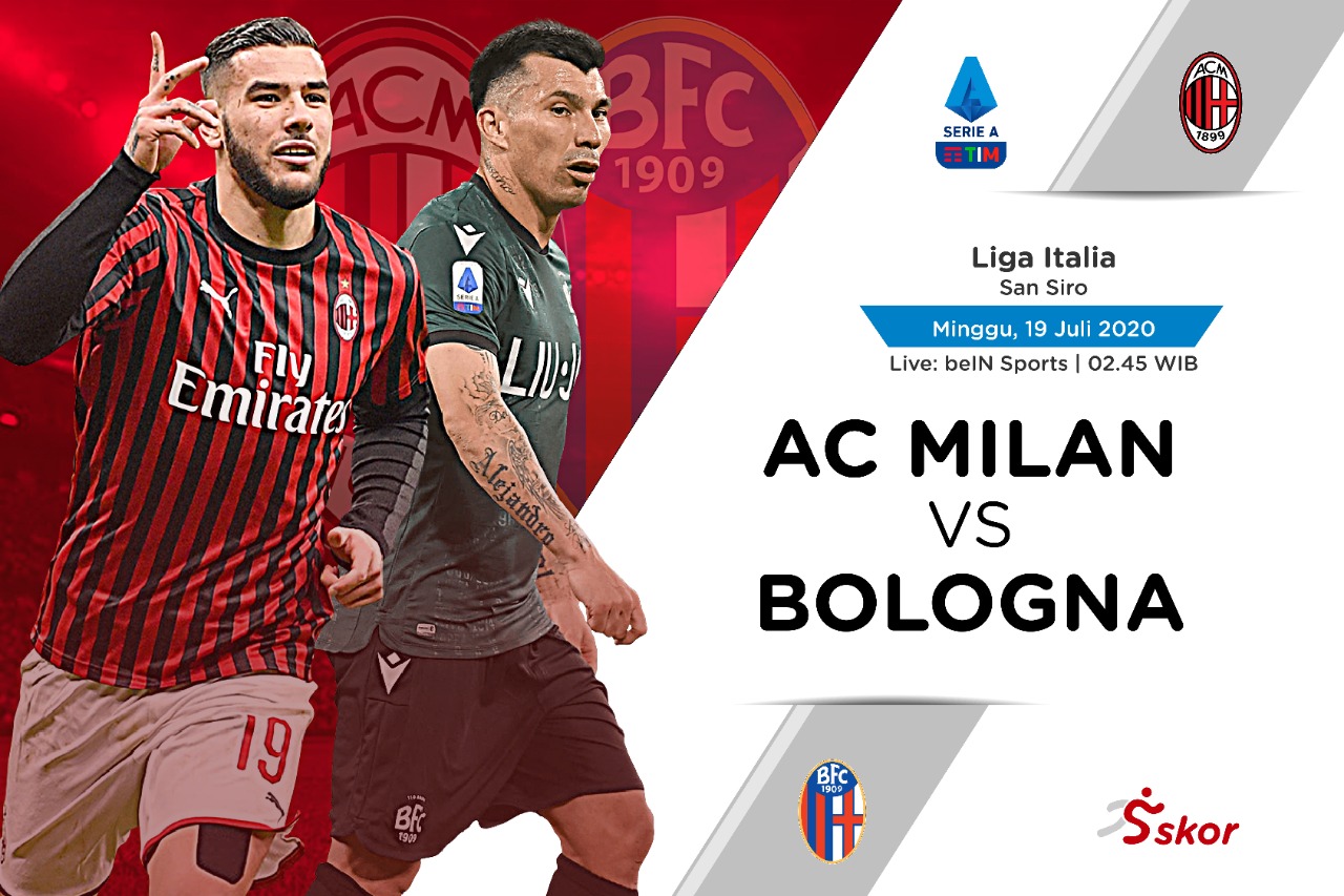 Link Live Streaming Liga Italia: AC Milan vs Bologna