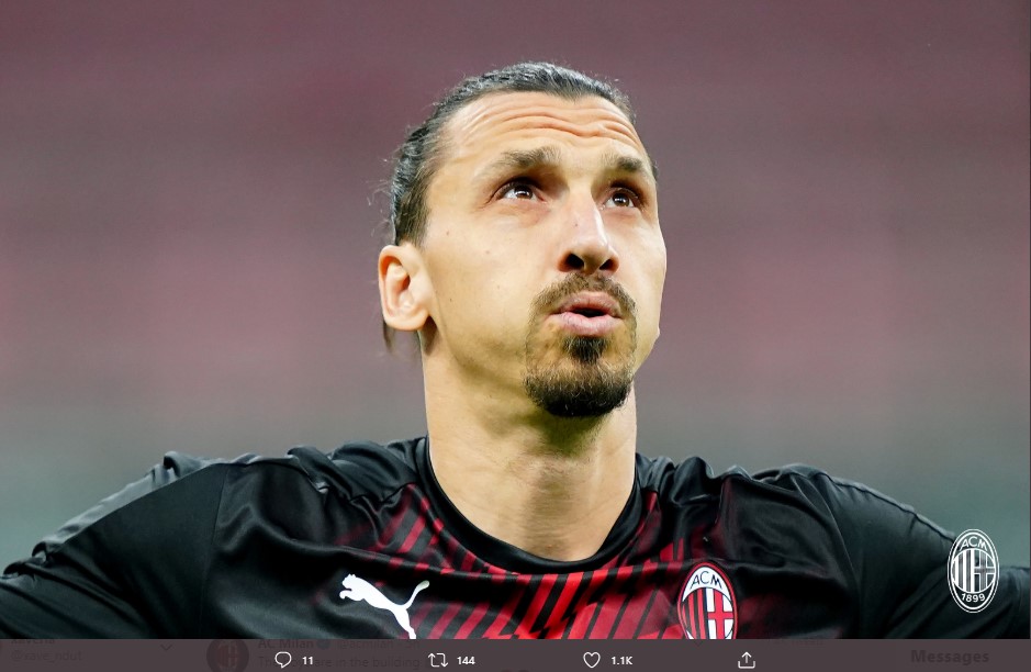 Permintaan Zlatan Ibrahimovic agar Bertahan di AC Milan
