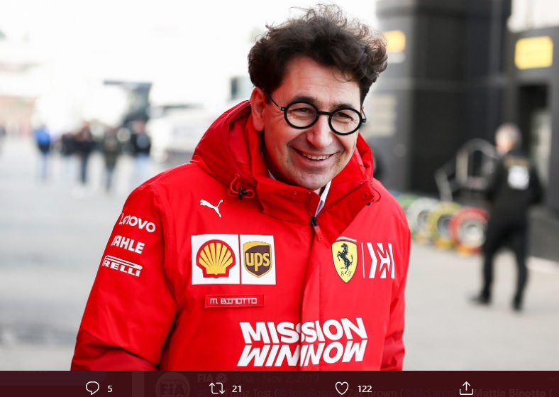 Menilik Potensi Karier Mattia Binotto usai Meninggalkan Ferrari