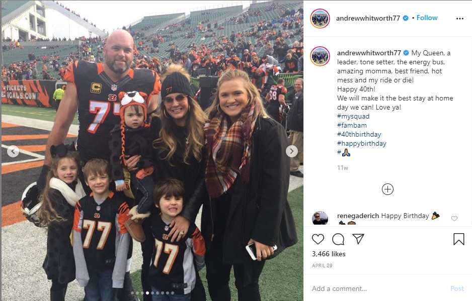 Bintang NFL Andrew Whitworth Berbagi Kisah Ia dan Keluarga Terpapar Covid-19 dalam Hitungan Hari