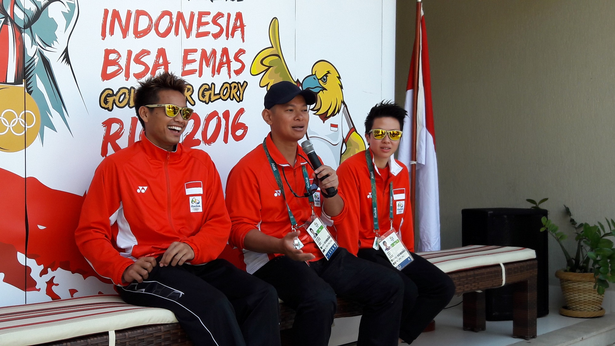 Semarak 17 Agustus, 4 Tahun Lalu Indonesia Raya Berkumandang di Olimpiade