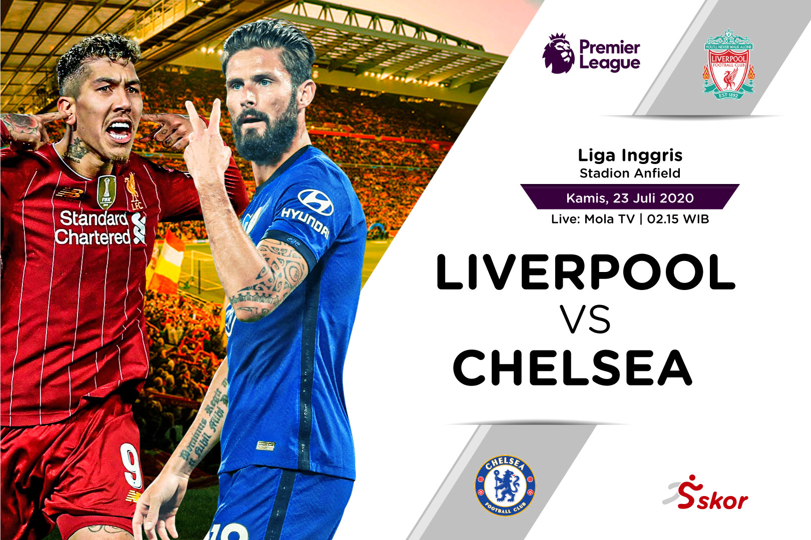 Prediksi Liga Inggris: Liverpool vs Chelsea