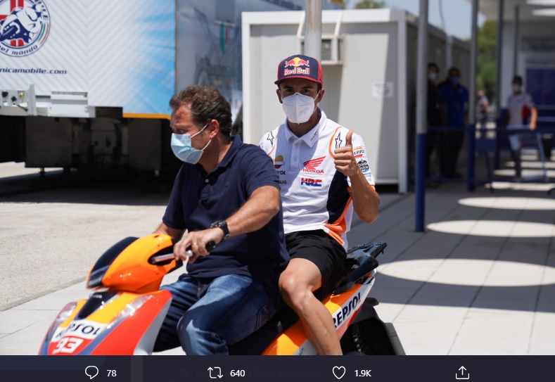 Marc Marquez Dinyatakan Fit untuk Ikut GP Andalusia