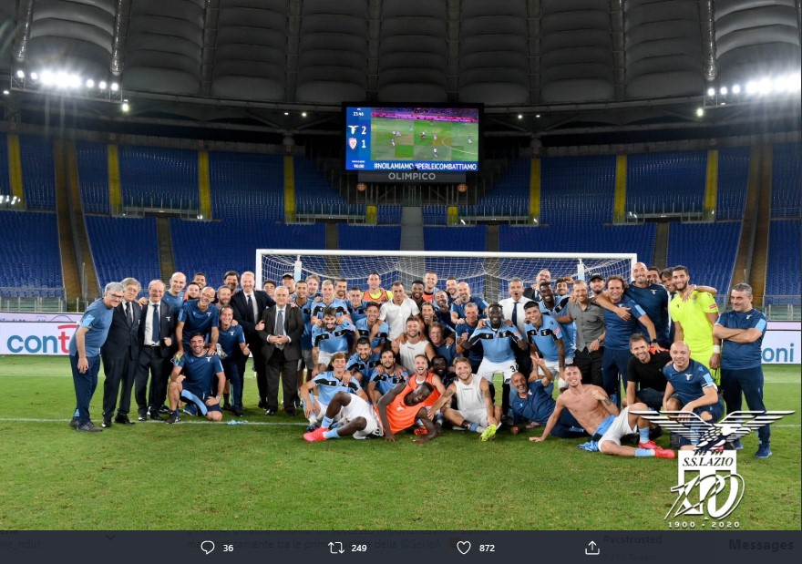 Lazio vs Cagliari: Simone Inzaghi Puas Timnya Kembali ke Liga Champions