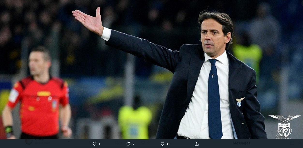 Mercato Lazio Tutup Lebih Cepat, Simone Inzaghi Fokus ke Atalanta