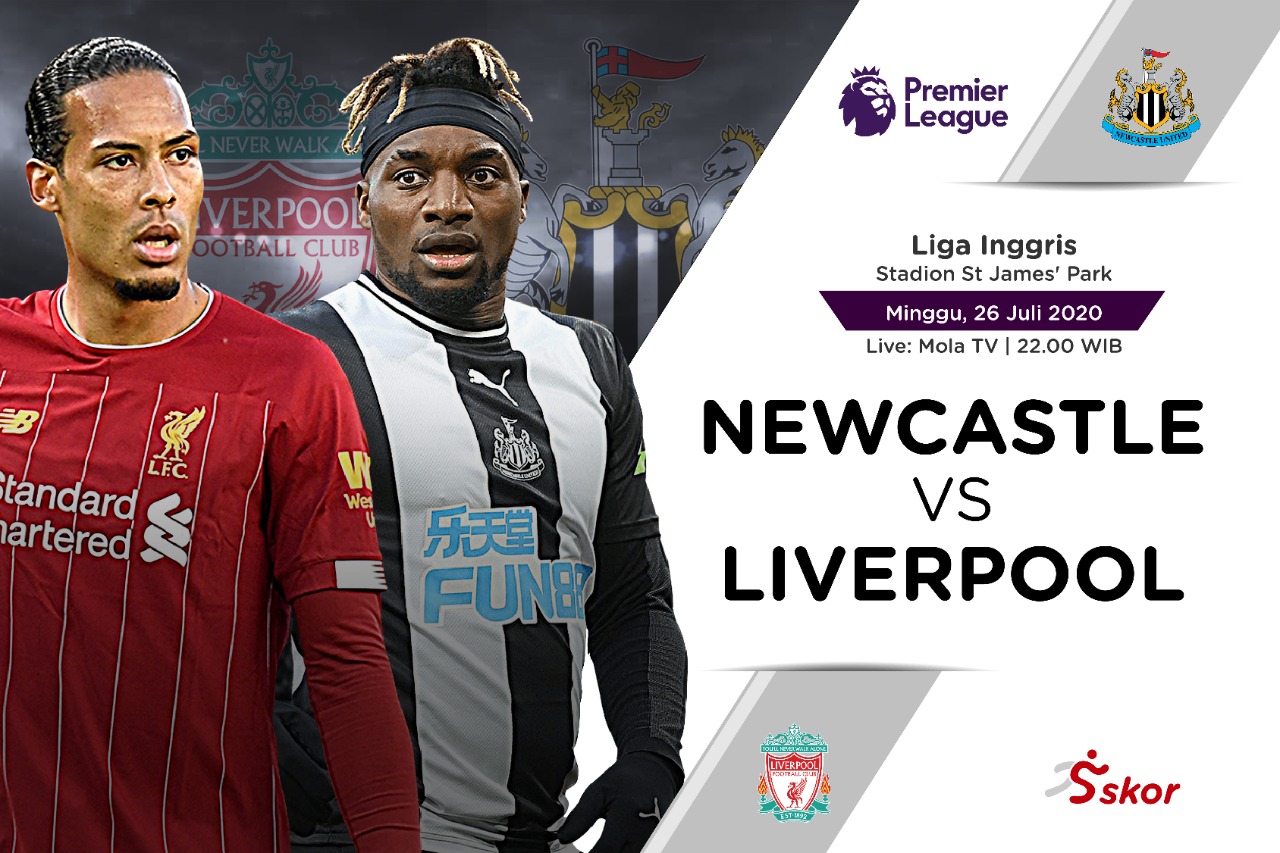 Link Live Streaming Liga Inggris: Newcastle United vs Liverpool