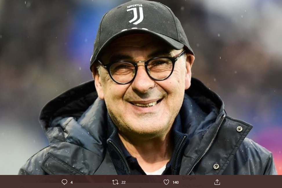 Media Italia Desak Juventus Pecat Maurizio Sarri