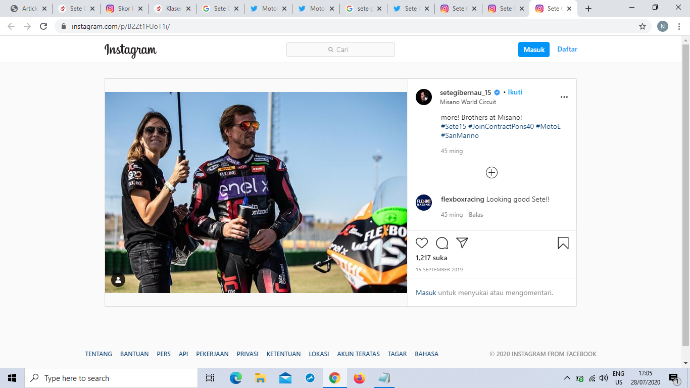 Sete Gibernau: Valentino Rossi Sebaiknya Kurangi Kebencian ke Sesama Pembalap MotoGP