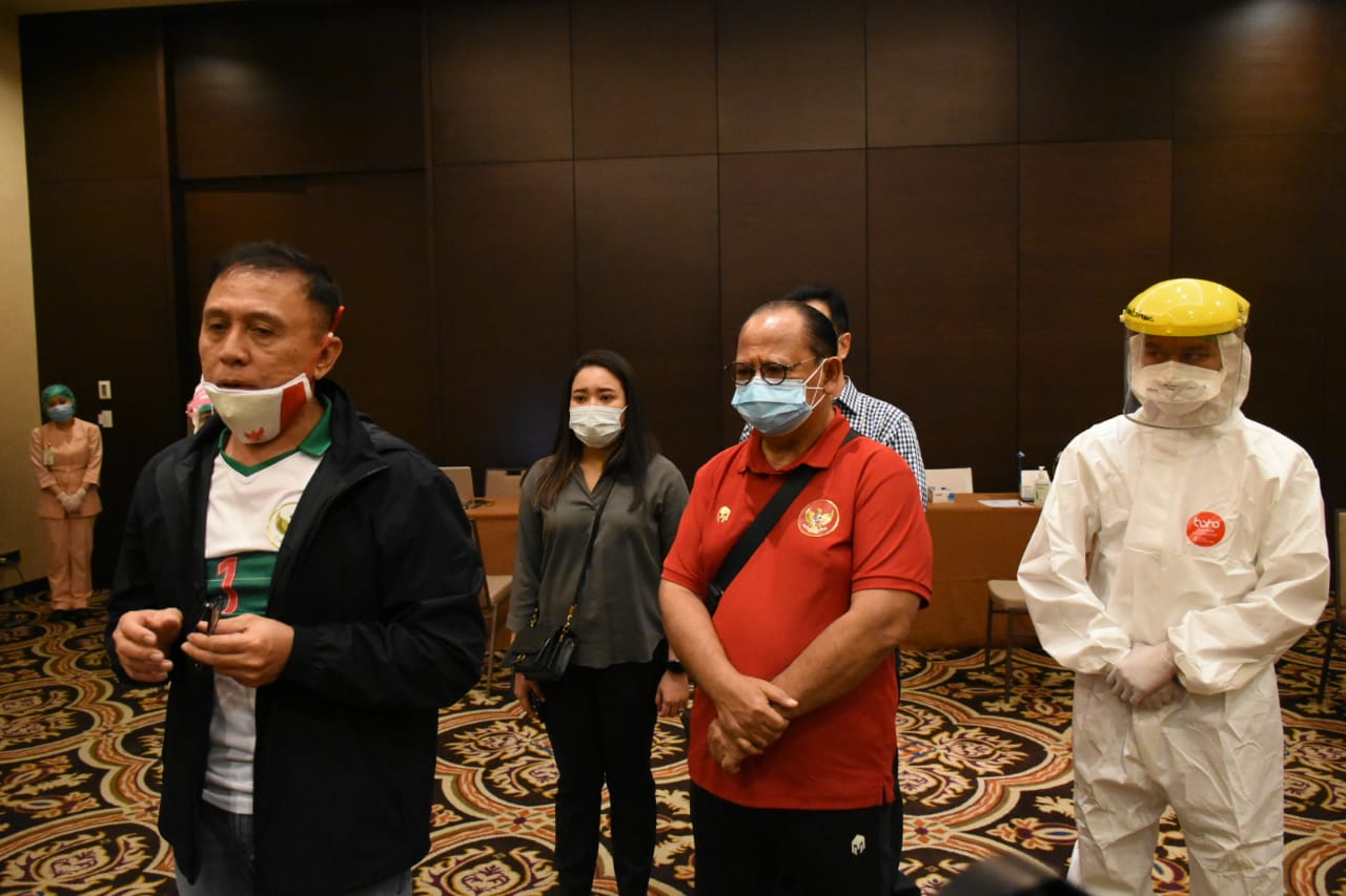 Ketua Umum PSSI Ingin Pastikan Pemain Timnas Indonesia Aman dari Covid-19