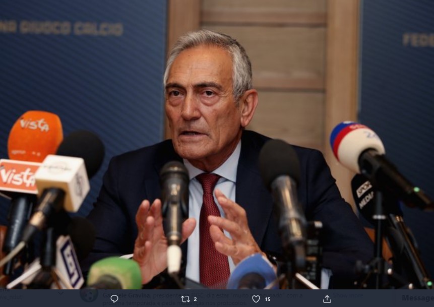 Presiden FIGC Yakin Suporter Liga Italia Tak Bisa Hadir di Pekan Pembuka 