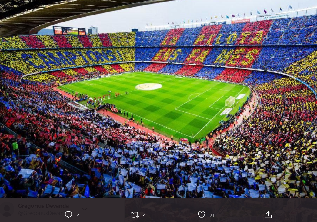 Calon Presiden Barcelona Janji Bangun Stadion Baru Senilai Rp15 Triliun