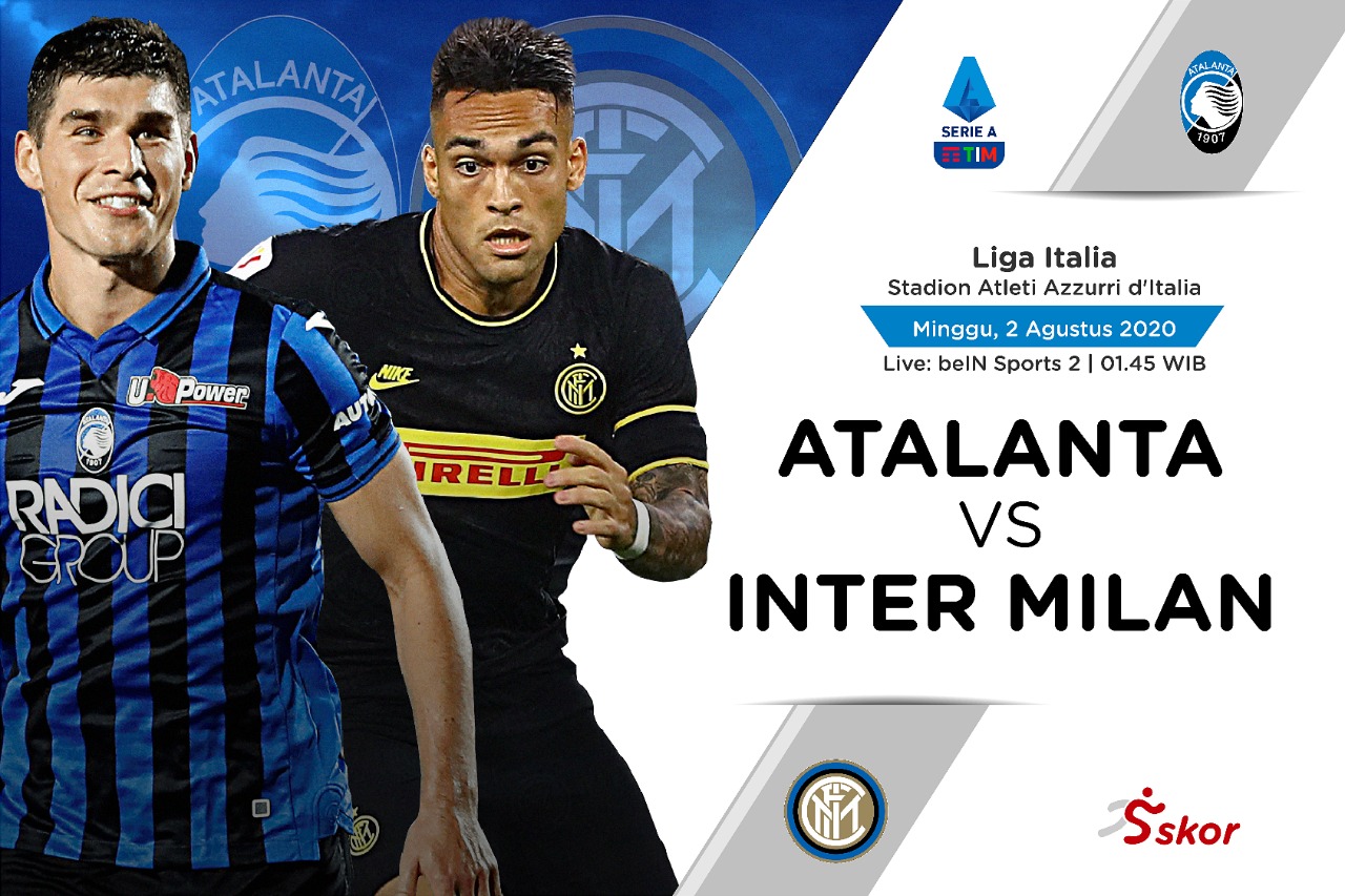 Link Live Streaming Liga Italia: Atalanta vs Inter Milan