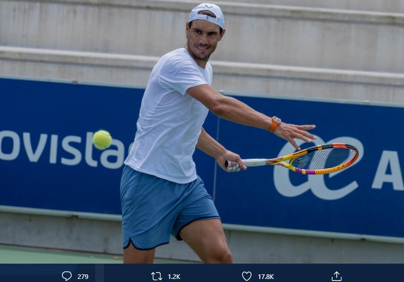 Turnamen Tenis Belum Bergulir, Rafael Nadal Beralih ke Golf