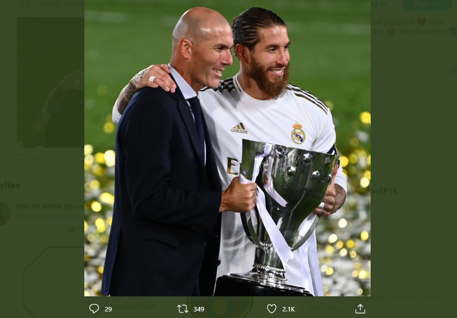 Selain David Alaba, Real Madrid Incar Penerus Sergio Ramos